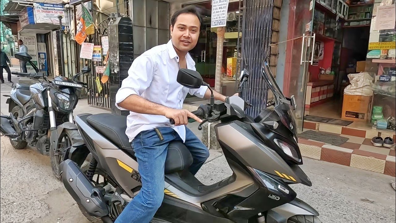 First time hands on Hero Xoom 160