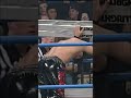 Jamie Noble tries to climb the ladder