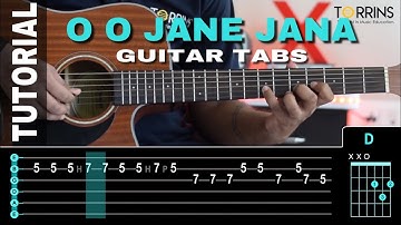 O O JANE JANA | Guitar Tabs | Best Guitar Lesson | Salman Khan |