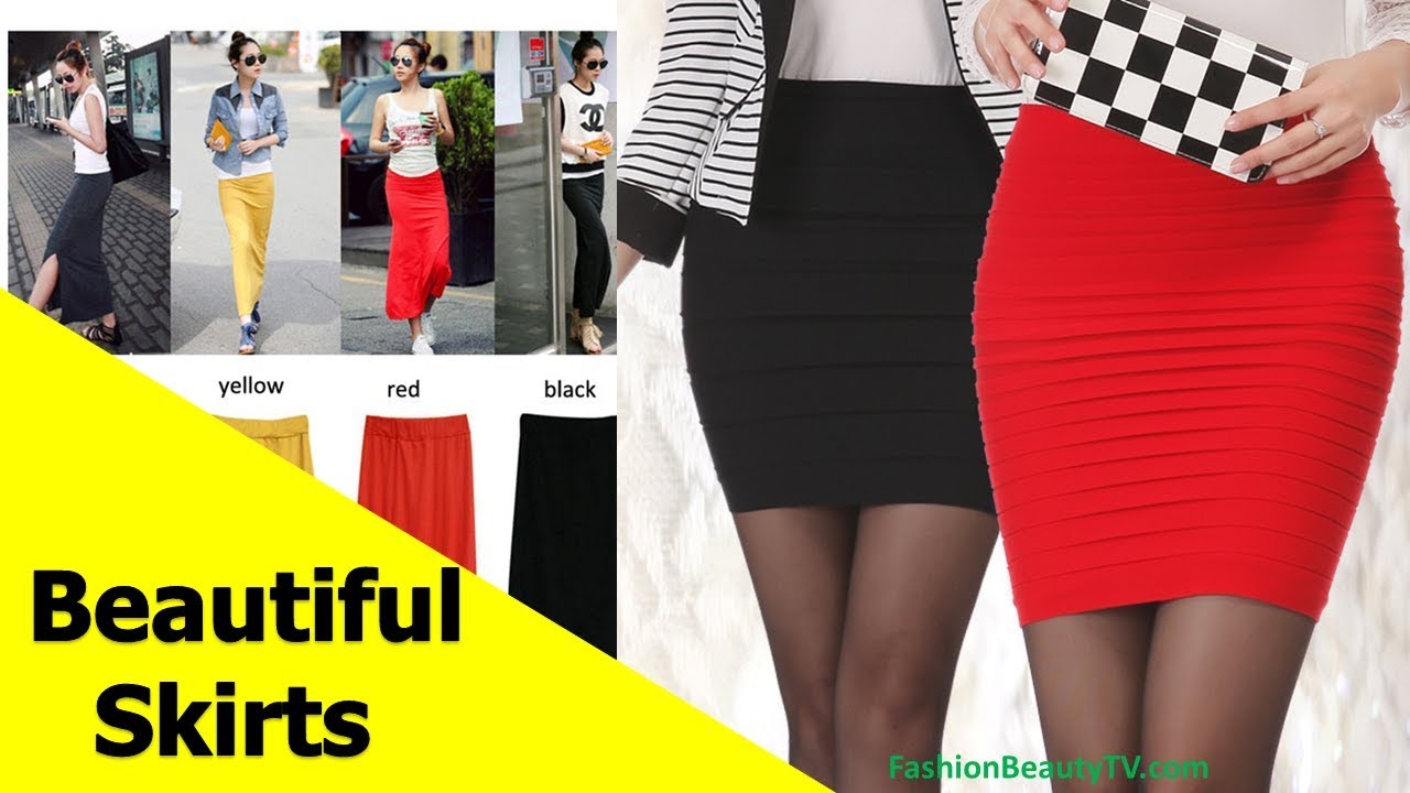 50 beautiful skirts, pencil skirts and best skirts for ladies S9 fashion beauty shop vashi