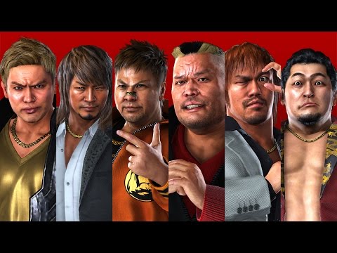 PS4専用ソフト『龍が如く6 命の詩。』新日本プロレス選手