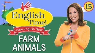Farm Animals - English Time