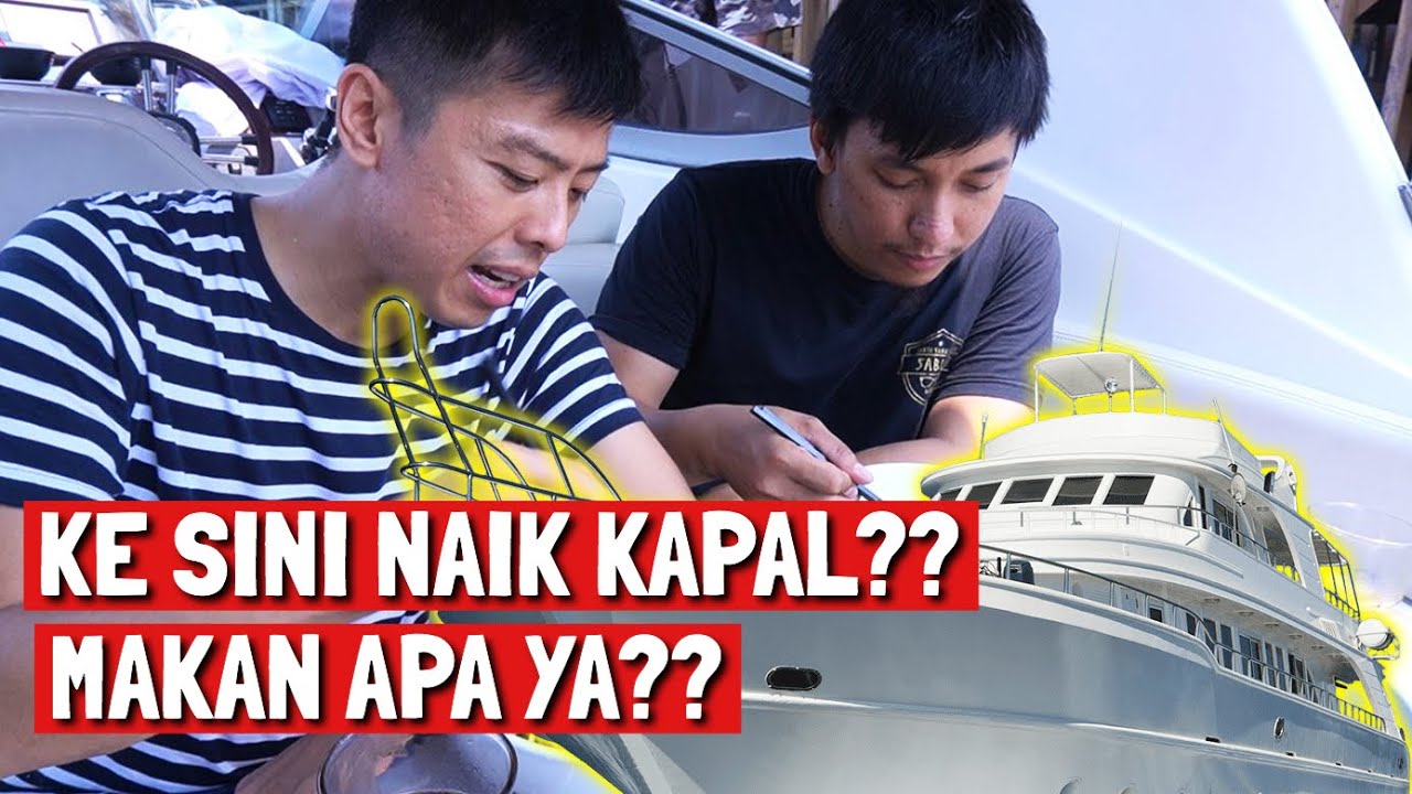 TEMPAT MAKAN INI CUMA BISA DI AKSES NAIK KAPAL Ft. Ridwan Hanif TAPI