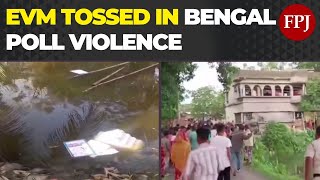 Violence Erupts During Final Phase of Bengal Polls: EVM Tossed Into Pond, Multiple Clashes Reported