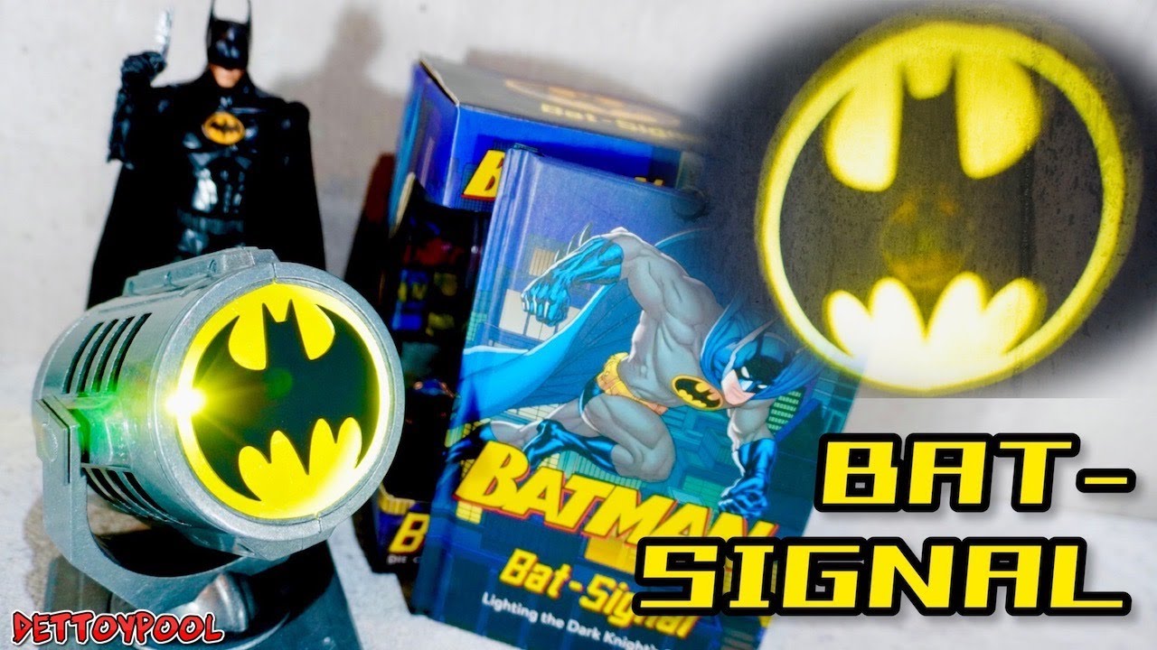 BATMAN】6メートル先まで照らせる！？ダイキャスト製のバットシグナル