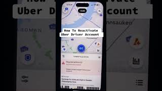 How To Reactivate Uber Driver Account #uber #ubereats #reactivate #deactivated #uberdriver