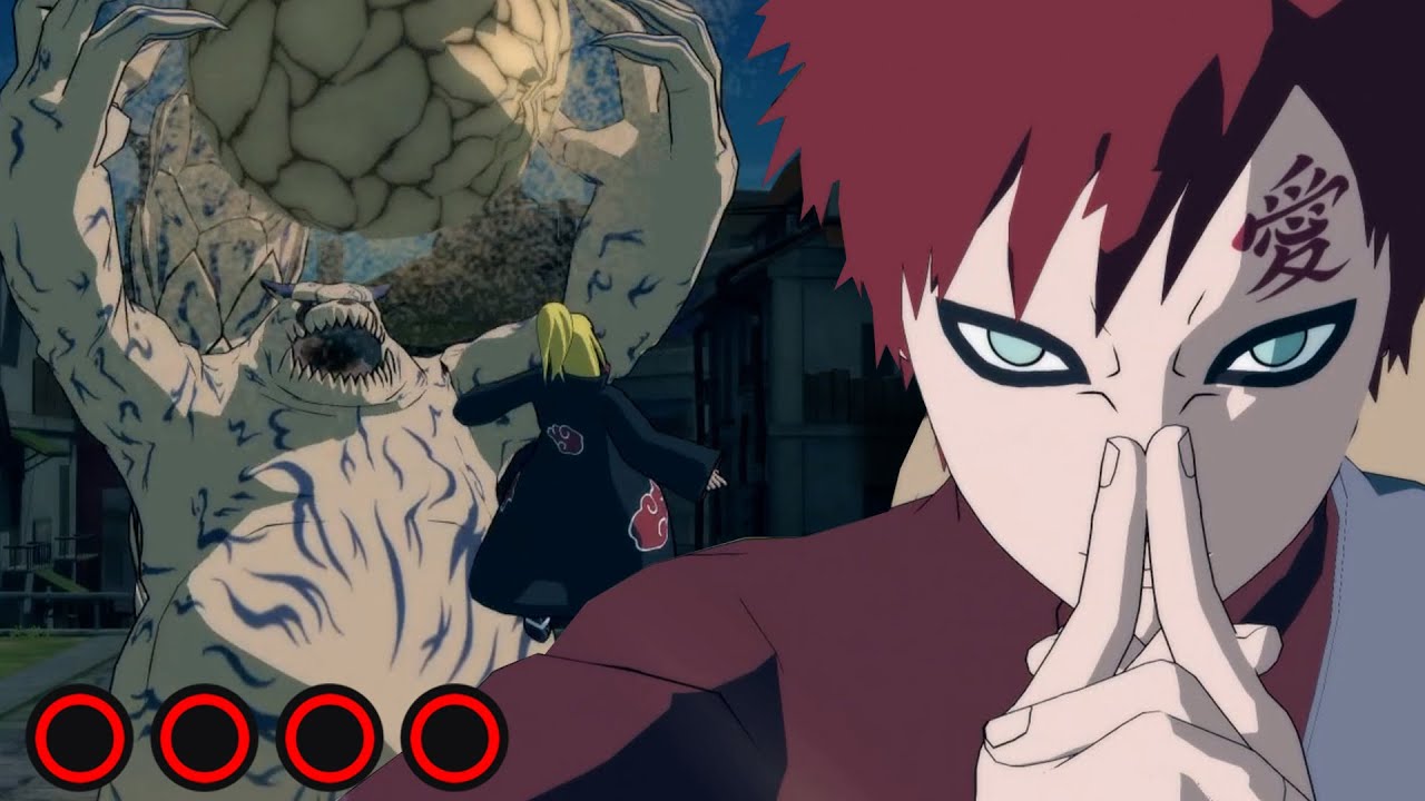 Naruto Storm Connections - Gaara (Kazekage) Complete Moveset