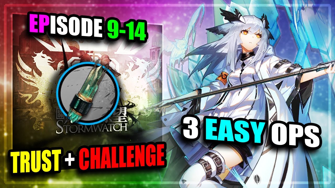 【Arknights】【EP 9】9-14 (Trust Farm + Challenge) (3 Easy Operators) (T3