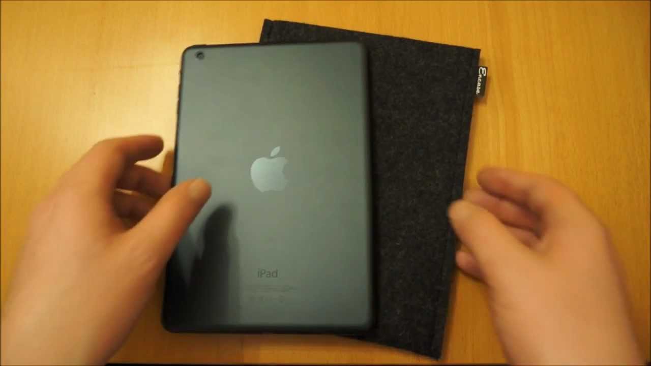 Encase Wool Slip Pouch iPad Mini Case Review