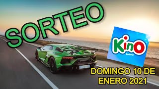 SORTEO KINO DOMINGO 10 ENERO 2021