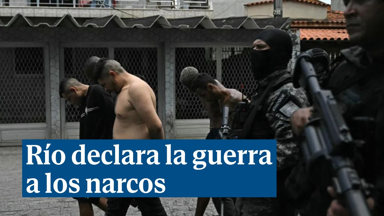 La Policía de Ríode Janeiro lanza operativo en las favelas contra líderes del Comando Vermelho