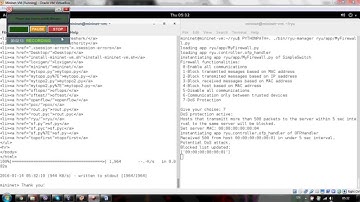 HPDN: DoS defence firewall using mininet