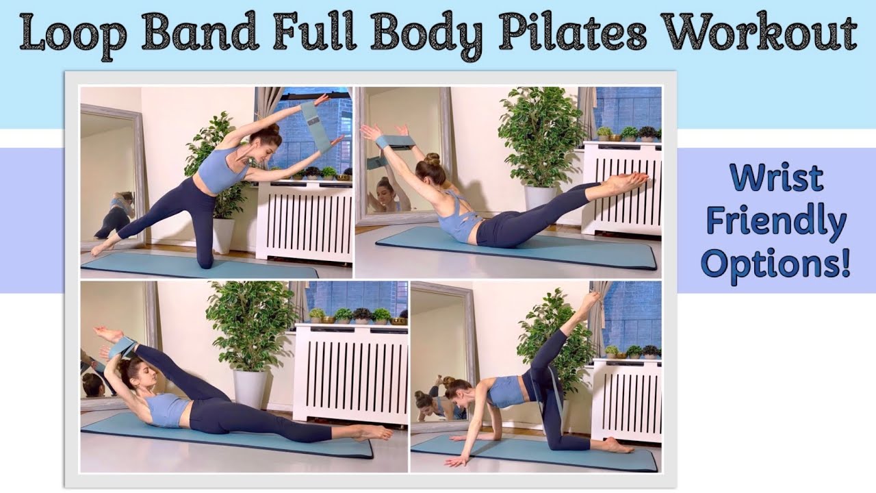 35 MIN PILATES WORKOUT WITH LOOP BAND (or without)