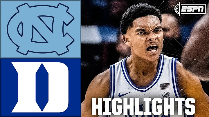 ACC Semifinal: North Carolina Tar Heels vs. Duke Blue Devils | Full Game Highlights | ESPN CBB