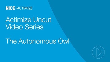 Actimize Uncut - The Autonomous Owl