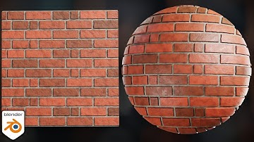 Procedural Brick Wall Material (Blender Tutorial)