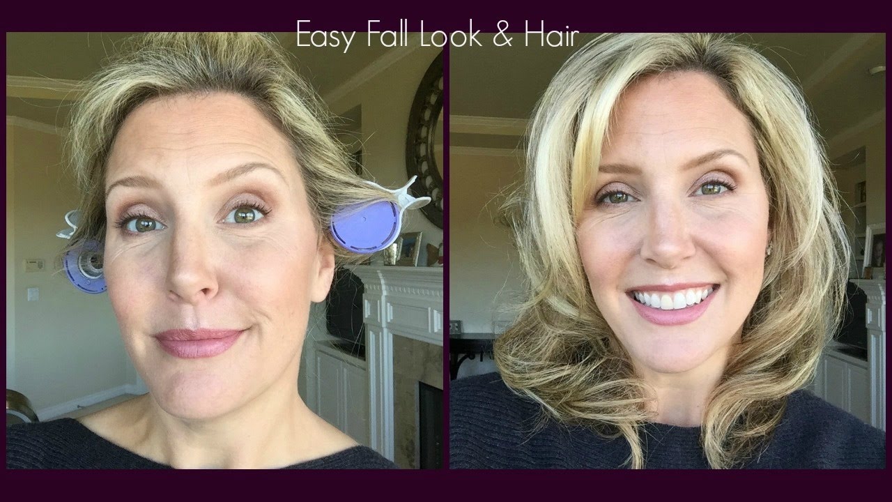 Easy Fall Makeup and Hair Tutorial Mature Skin Shelbybeautyxo YouTube