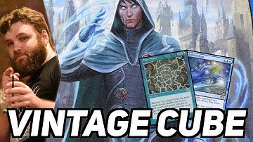 WEAPONIZED CARD DRAW FTW! | Vintage Cube | MTGO