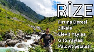 : Rize'nin muhtesem dogasini kesfediyorum!