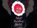 NO MORE keeping your jewellery under pillow or at side table #jewellerybasket #crochet #cutestuff