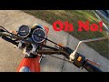 KICKING AN OLD SUZUKI SP400 ENDURO THUMPER WITH NO E-START - CAN WE START IT?