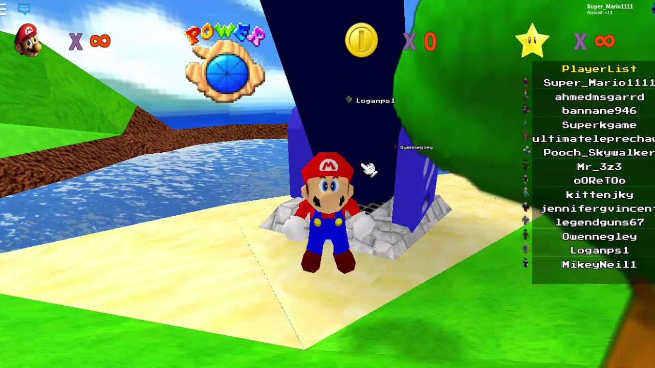 Super Mario 64 Is In Roblox Roblox Youtube - super mario 64 roblox edition