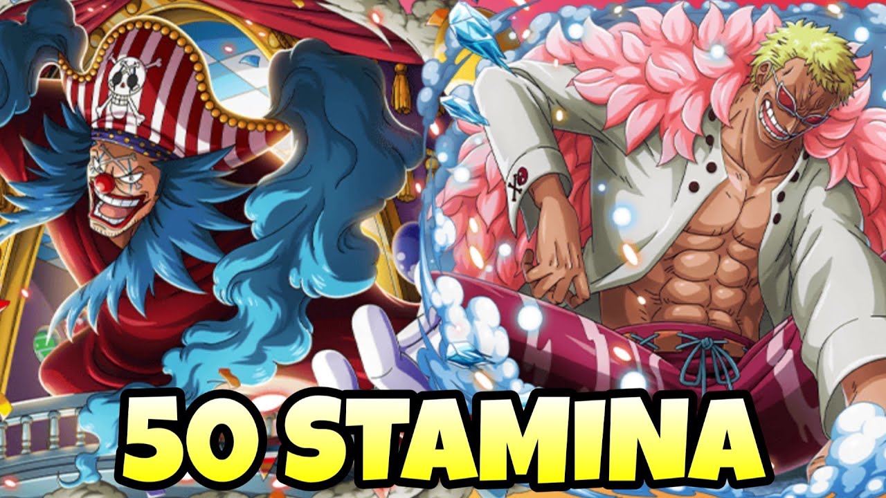[OPTC] Dressrosa Toy Event 50 Stamina - Buggy/Kaido Team