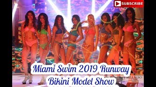 Miami Swim 2019 Runway Bikini Model Show - Hottest ass bikini fashion style