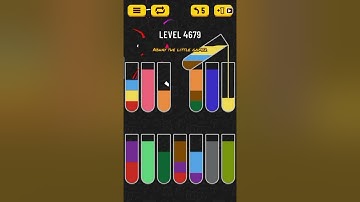 Water sort puzzle level 4679