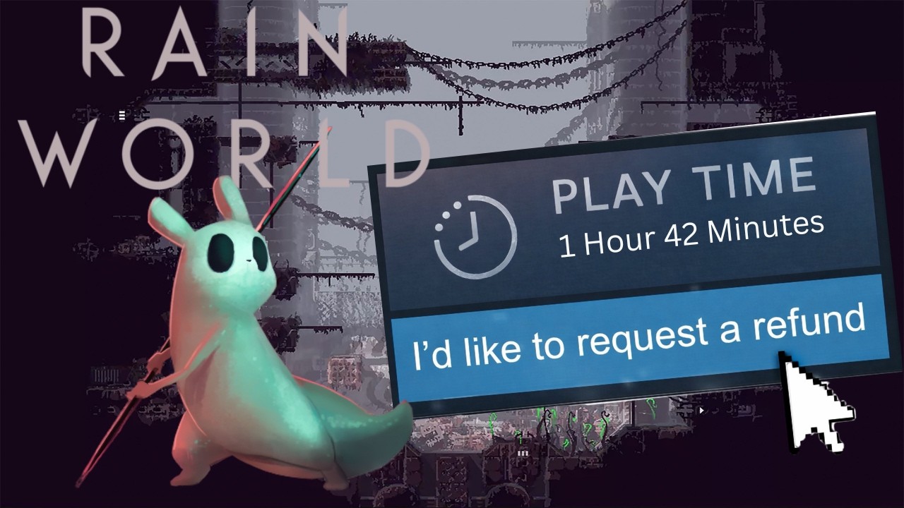 The most FRUSTRATING game I’ve played in a while (Rain World Steam Refund Review)
