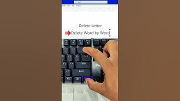 🚨 Hidden Shortcut in MS Word – Delete Sentences Word by Word Instantly! #WordTips