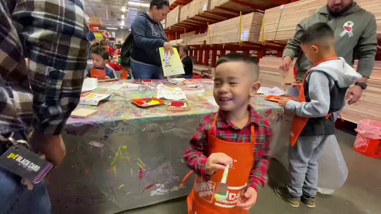 Home Depot Kids Fun activities with Sky ToysReview YouTube