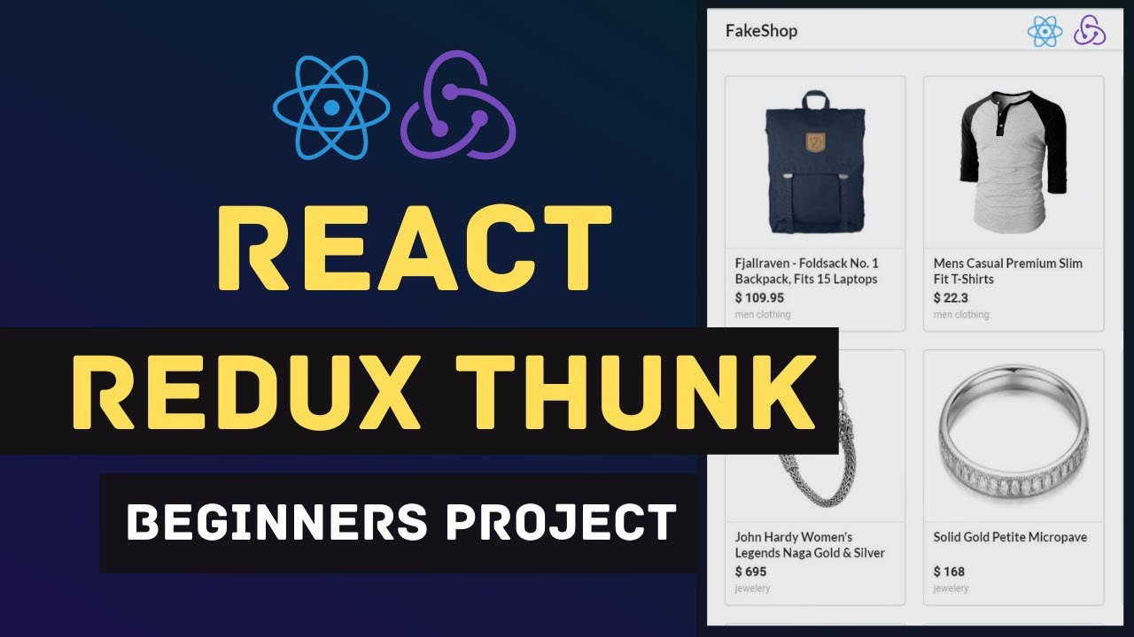 Learn React Redux Thunk with Project | Redux Thunk Middleware | Axios Async Actions