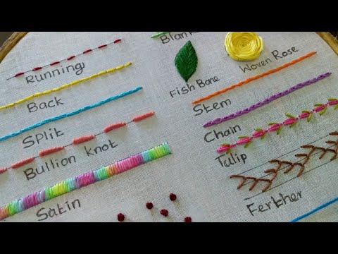 15 Basic embroidery
