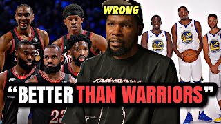 Kevin Durant IS EMBARRASSING HIMSELF
