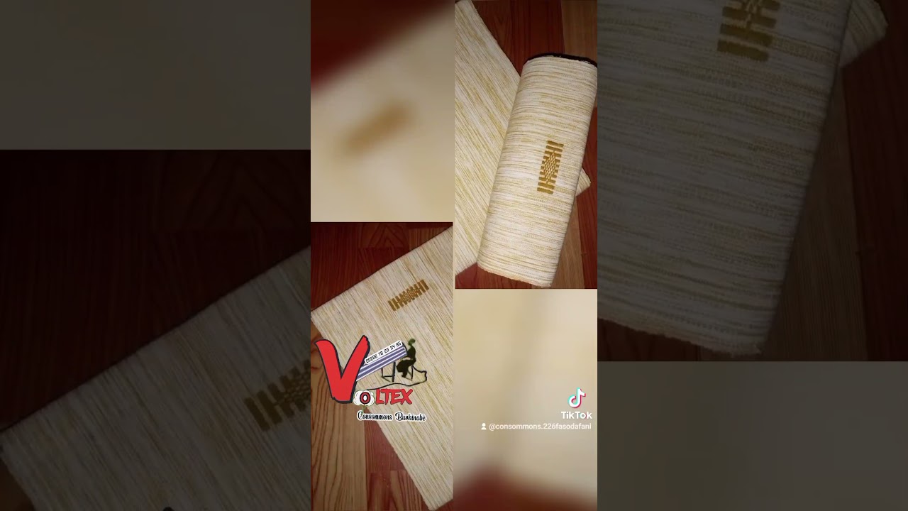 Pagnes Tissés Faso Dan Fani bio 🇧🇫.