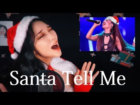 Ariana Grande - <strong>Santa</strong> Tell Me <strong>COVER</strong> ♪ 애드립 대잔치 ♪