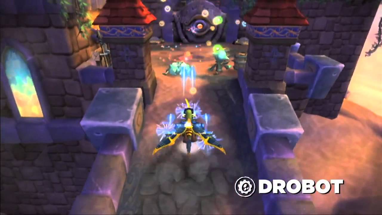 Skylanders: Spyro's Adventure - Drobot Trailer (Blink and Destroy)