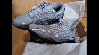 靴 asics GEL-NYC MIDGREY/SHEET ROCK 24cm Asics Gel-NYC Mid Grey/Sheet Rock