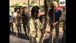 EAST TIMOR: VILLAGERS FORMING DEFENCE FORCES