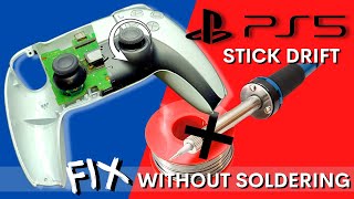 ps 5 controller drift fix without soldering