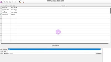 How to create a table in LibreOffice Base (database software) IGCSE/GCSE ICT