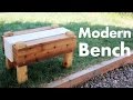 Building a Modern Outdoor Bench Building a Modern Outdoor Bench