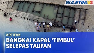 Artifak Taufan Kalmaegi Dedah Bangkai Kapal Berusia Ratusan Tahun