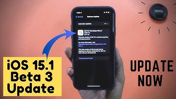 iOS 15.1 Beta 3 Update on iPhone XR !