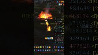 FIRE MAGE BIG DAMAGE #worldofwarcraft #retail #wow #tww