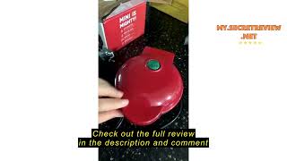 Review Ulasan Pantry Waffle Mini Waffle Maker Machine Electric Cake Maker For Pancakes Cookies Br