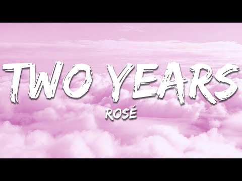 로제의 애절한 이별노래..🥺 ROSÉ(로제) - two years [가사/해석/lyrics]