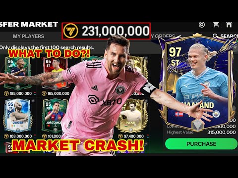 BIGGEST MARKET CRASH IN FC MOBILE 24?! SHOULD YOU INVEST TO MAKE MILLIONS RIGHT NOW?!
