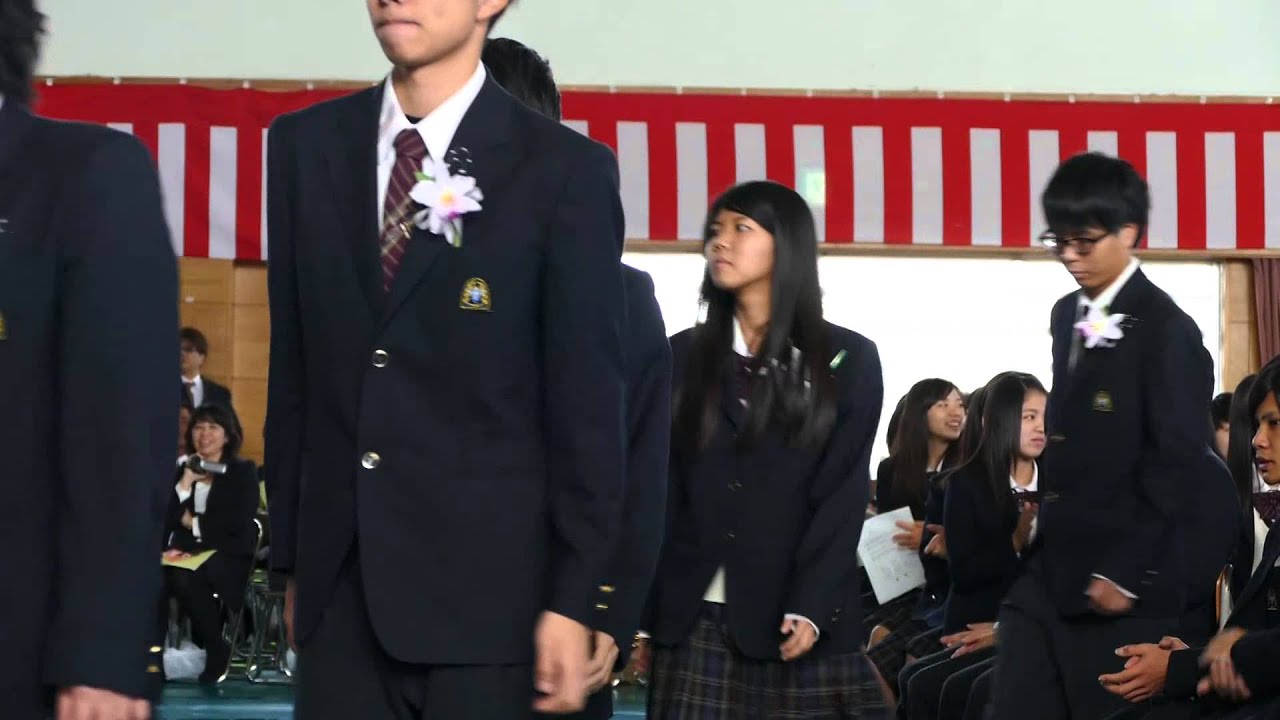 2016 3 1 八重山商工高校 卒業式 Youtube